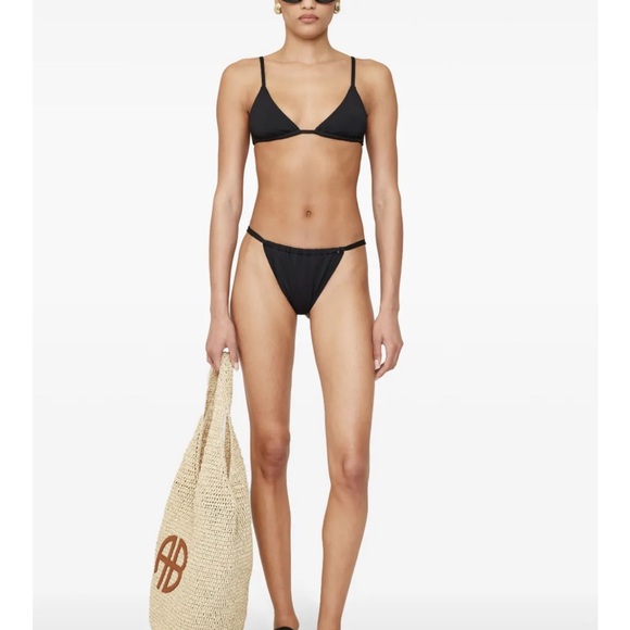 Anine Bing Black Bikini Set - Picture 1 of 8